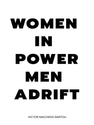 cover image of WOMEN IN POWER MEN ADRIFT